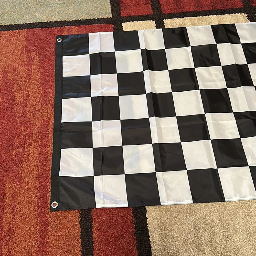 Vans family checkerboard Vans logo flag exclusive
